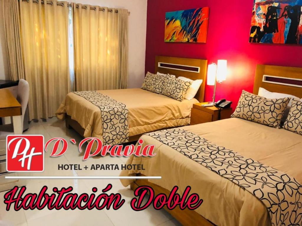 Двухместный (Двухместный номер с 2 отдельными кроватями), Dpravia Hotel