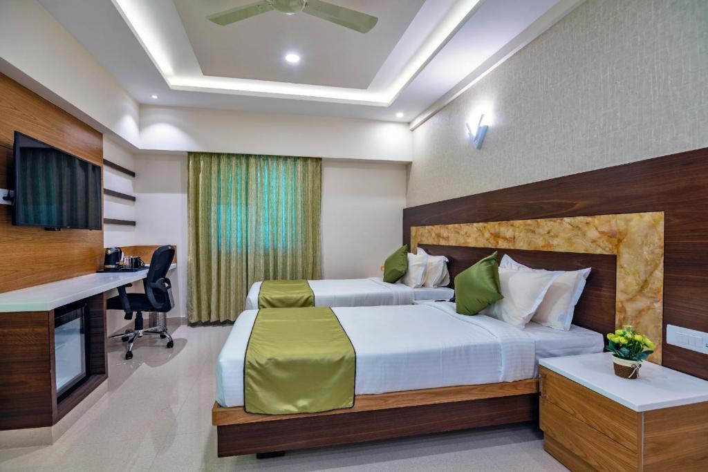 Сьюит (Полулюкс) отеля Vanusa Residency by Big Tree Hospitality, Бангалор