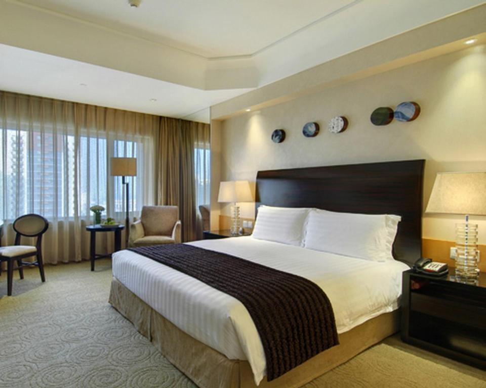 Двухместный (Номер Делюкс с кроватью размера «king-size») отеля Marco Polo Parkside, Beijing, Пекин