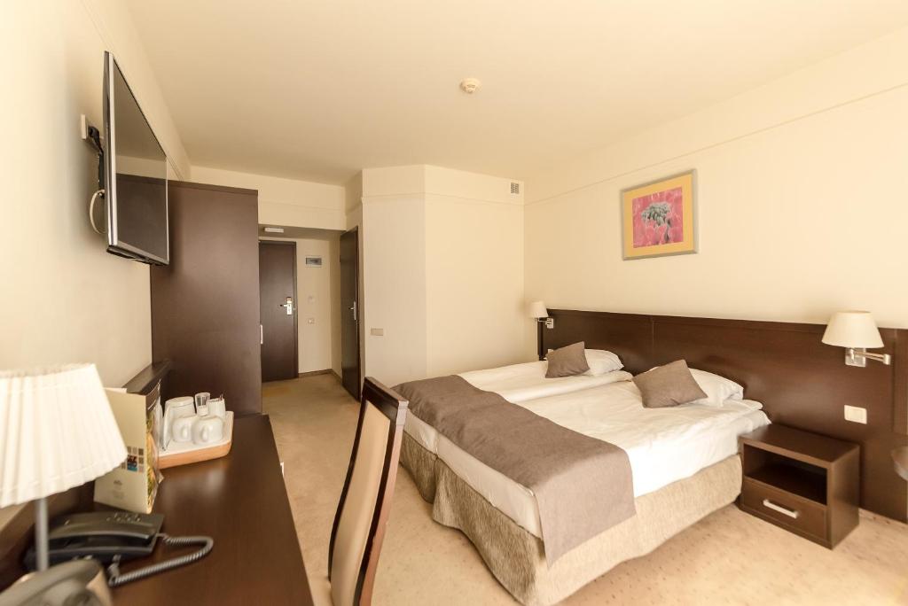 Двухместный (Стандартный двухместный номер с 1 кроватью или 2 отдельными кроватями) отеля Hotel Elbrus Spa & Wellness, Щирк