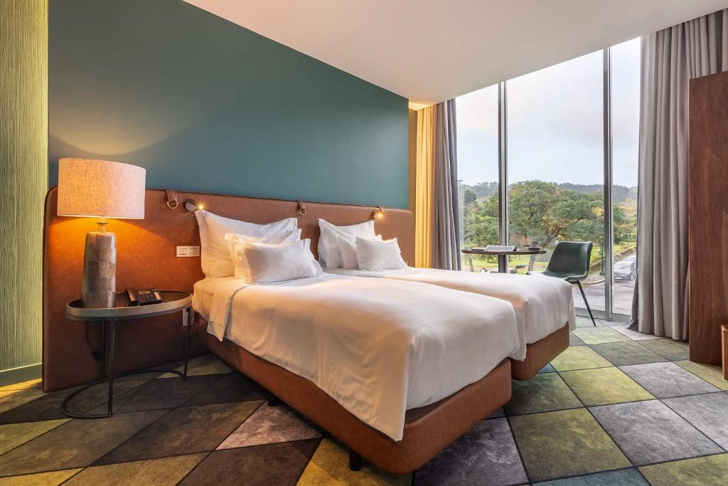 Двухместный (Двухместный номер с 1 кроватью или 2 отдельными кроватями) отеля Furnas Boutique Hotel - Thermal & Spa, Фурнаш