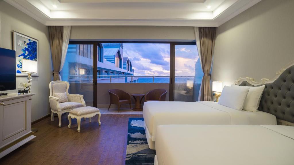 Двухместный (Номер Делюкс с видом на море) курортного отеля Radisson Blu Resort Phu Quoc, Дуонг-Донг