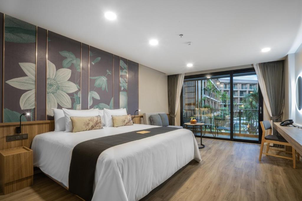 Двухместный (Улучшенный двухместный номер с 1 кроватью или 2 отдельными кроватями) курортного отеля La Flora Resort & Spa Khao Lak, Кхаулак