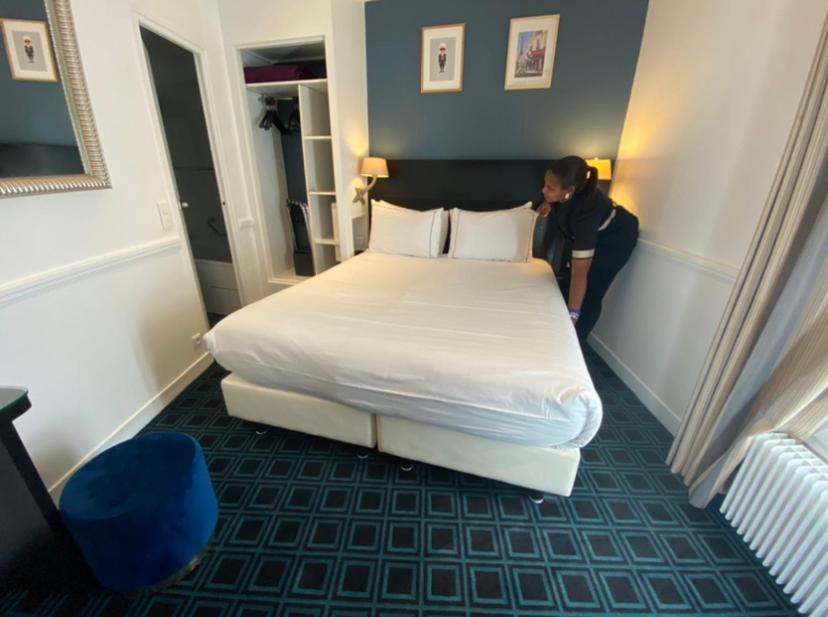 Двухместный (Улучшенный двухместный номер с 1 кроватью или 2 отдельными кроватями) отеля Etoile Trocadero, Париж