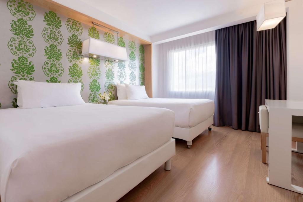 Двухместный (Стандартный двухместный номер с 1 кроватью или 2 отдельными кроватями) отеля NH Queretaro, Керетаро
