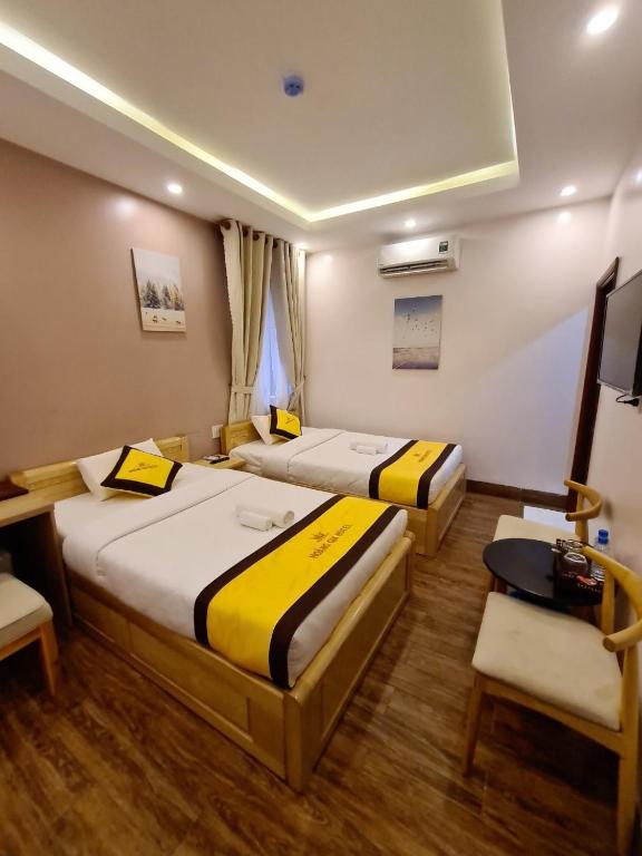 Двухместный (Двухместный номер с 2 отдельными кроватями) отеля Hoàng Gia Hotel Côn Đảo, Кондао