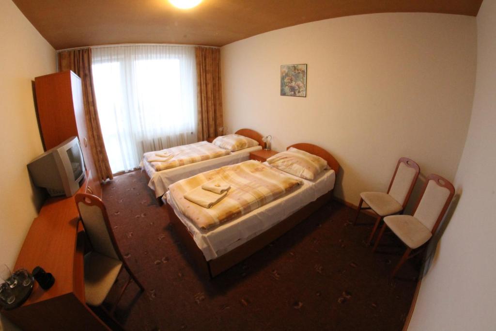 Двухместный (Стандартный двухместный номер с 1 кроватью и балконом) отеля Hotel SPECTRUM, Трнава