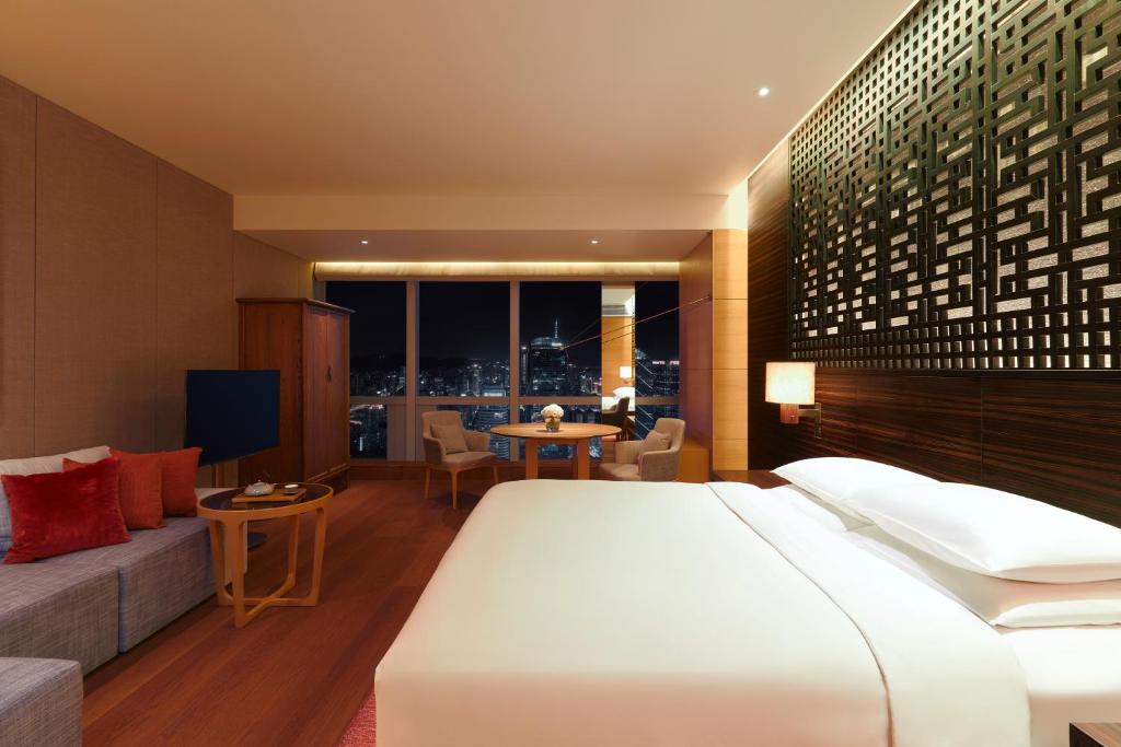 Двухместный (1 King Bed Park View) отеля Park Hyatt Guangzhou, Гуанчжоу