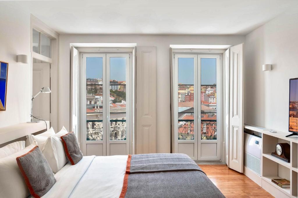 Двухместный (Улучшенный двухместный номер с 1 кроватью) гостевого дома Casa Balthazar, Лиссабон