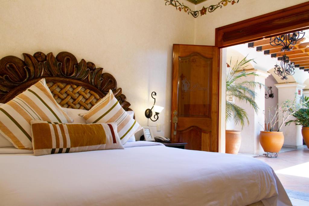 Двухместный (Номер с кроватью размера «king-size») отеля Los Pilares Hotel, Оахака-де-Хуарес