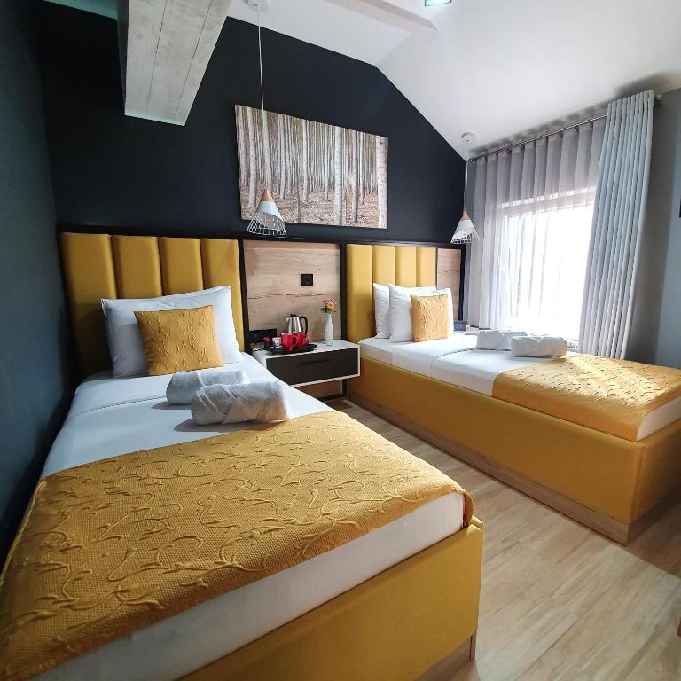 Двухместный (Двухместный номер эконом-класса с 2 отдельными кроватями) отеля Dream House Hotel, Колашин