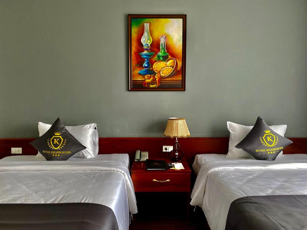 Двухместный (Двухместный номер Делюкс с 2 отдельными кроватями) отеля Royal Khanh Hotel, Туихоа
