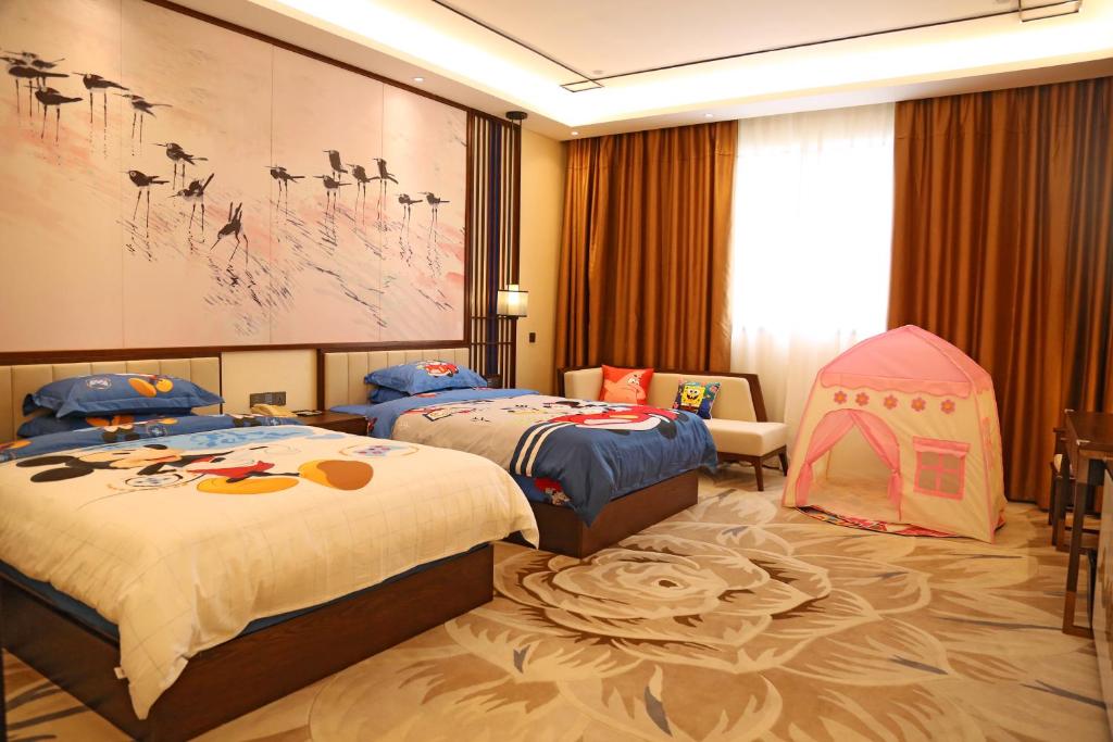 Двухместный (Двухместный номер с 2 отдельными кроватями) отеля Guangdong Yingbin Hotel, Гуанчжоу