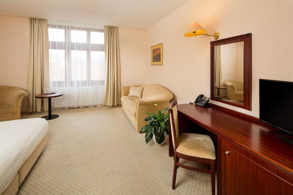 Двухместный (Двухместный номер с 1 кроватью или 2 отдельными кроватями) отеля Hotel Kultúra, Ружомберок