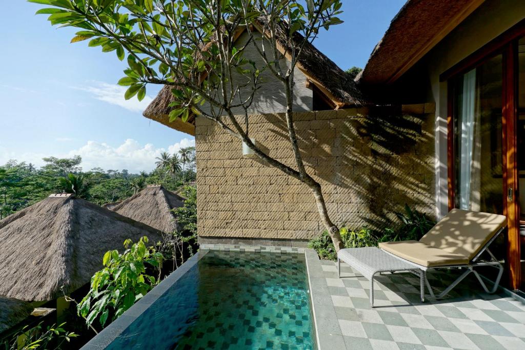 Сьюит (Terrace View Personal Plunge Pool Villa) курортного отеля Tejaprana Resort & Spa, Убуд