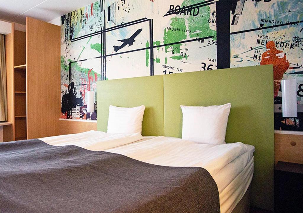 Двухместный (Стандартный двухместный номер с 2 отдельными кроватями) отеля Good Morning Arlanda, Арланда
