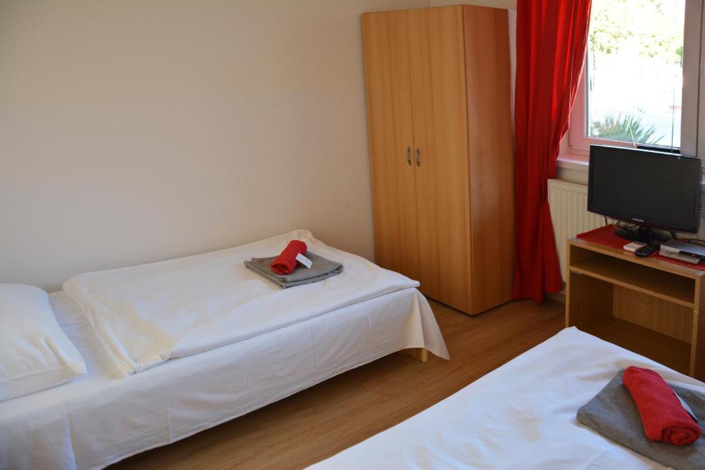Двухместный (Двухместный номер с 1 кроватью или 2 отдельными кроватями и террасой) гостевого дома Locanda, Брно