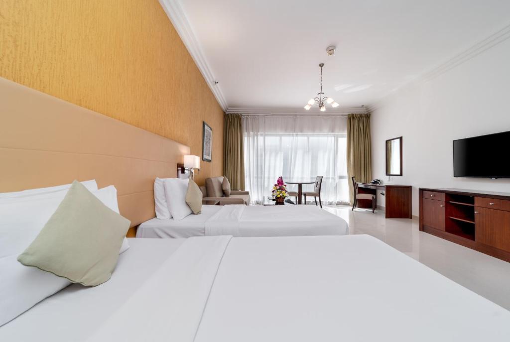 Двухместный (Номер-студия Делюкс) апарт-отеля Star Metro Deira Hotel Apartments, Дубай