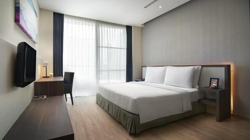Апартаменты (Апартаменты с 3 спальнями) отеля Shama Sukhumvit Serviced, Бангкок