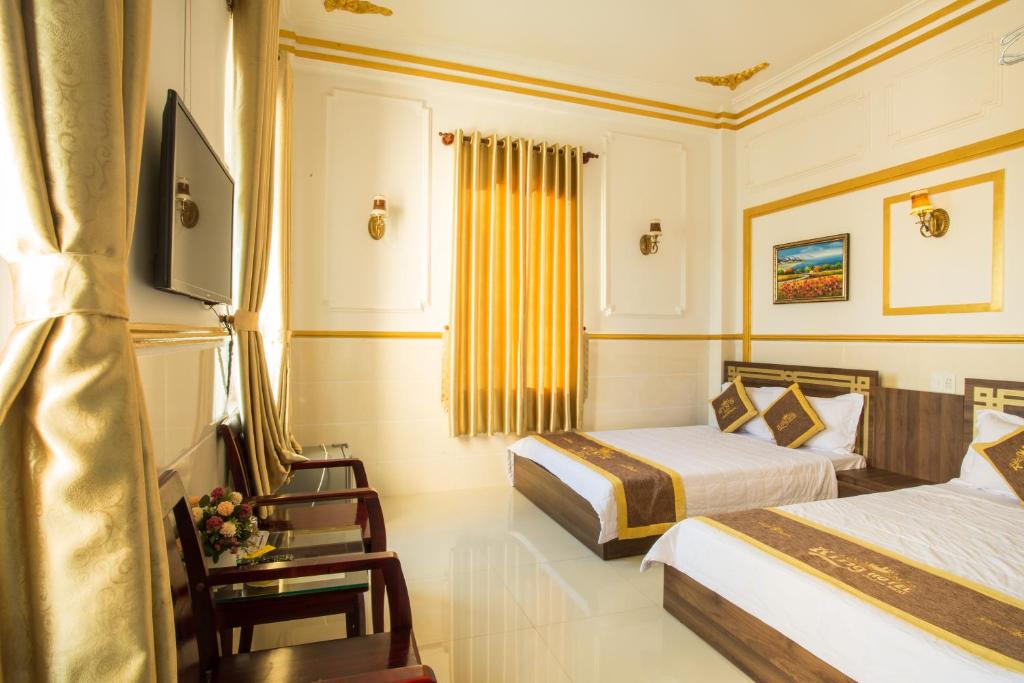Двухместный (Двухместный номер Делюкс с 1 кроватью) отеля King Hotel Quang Ngai, Куангнгай