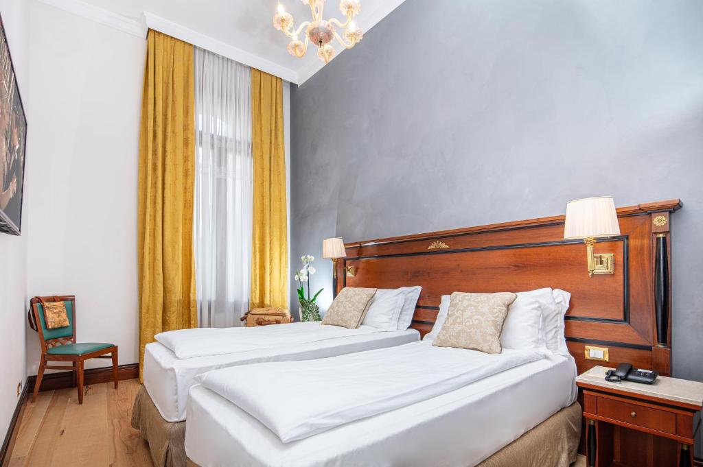 Двухместный (Двухместный номер с 1 кроватью или 2 отдельными кроватями) отеля Hotel All'Angelo, Венеция