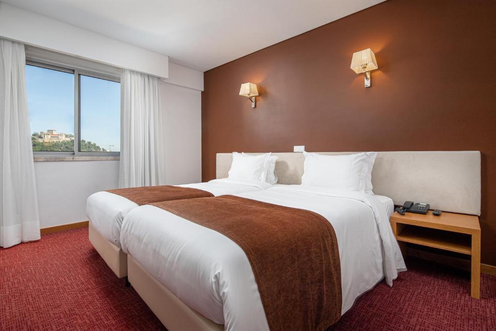 Двухместный (Двухместный номер с 1 кроватью или 2 отдельными кроватями) отеля Hotel Sao Luis, Лейрия