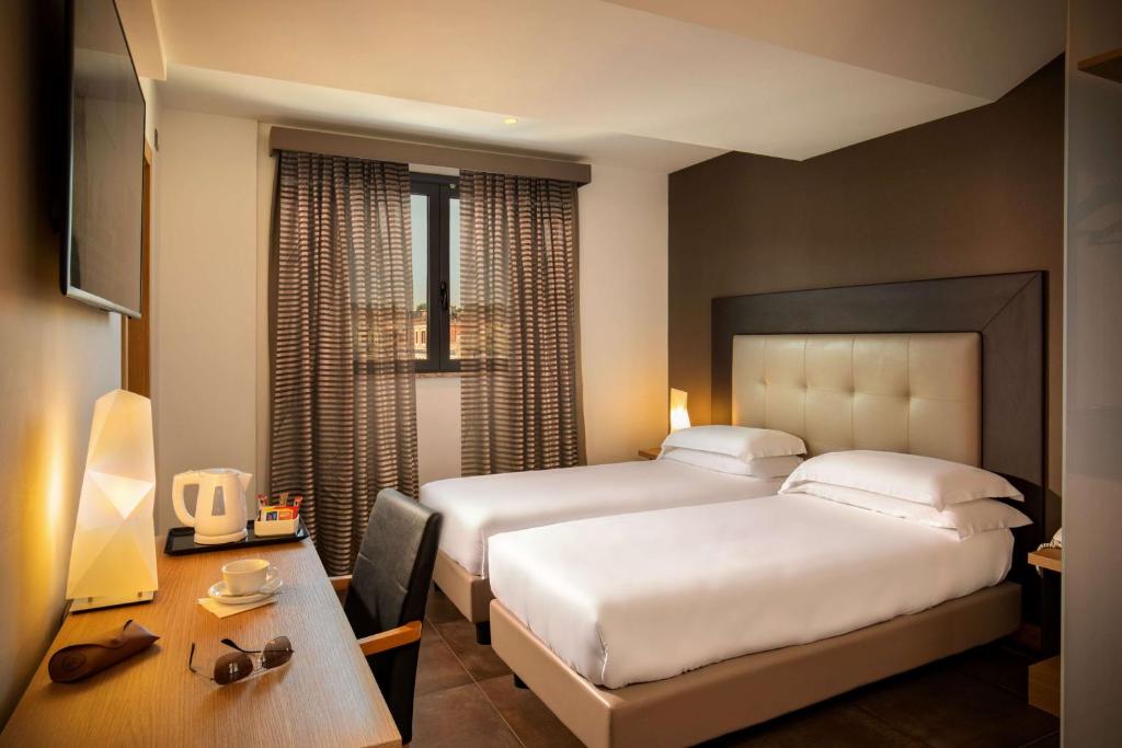 Двухместный (Стандартный двухместный номер с 2 отдельными кроватями) отеля Best Western Hotel Spring House, Рим