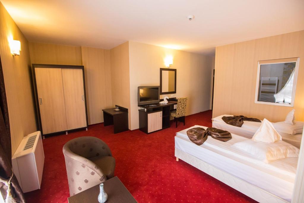 Двухместный (Двухместный номер с 1 кроватью или 2 отдельными кроватями) отеля Hotel Meliss, Крайова