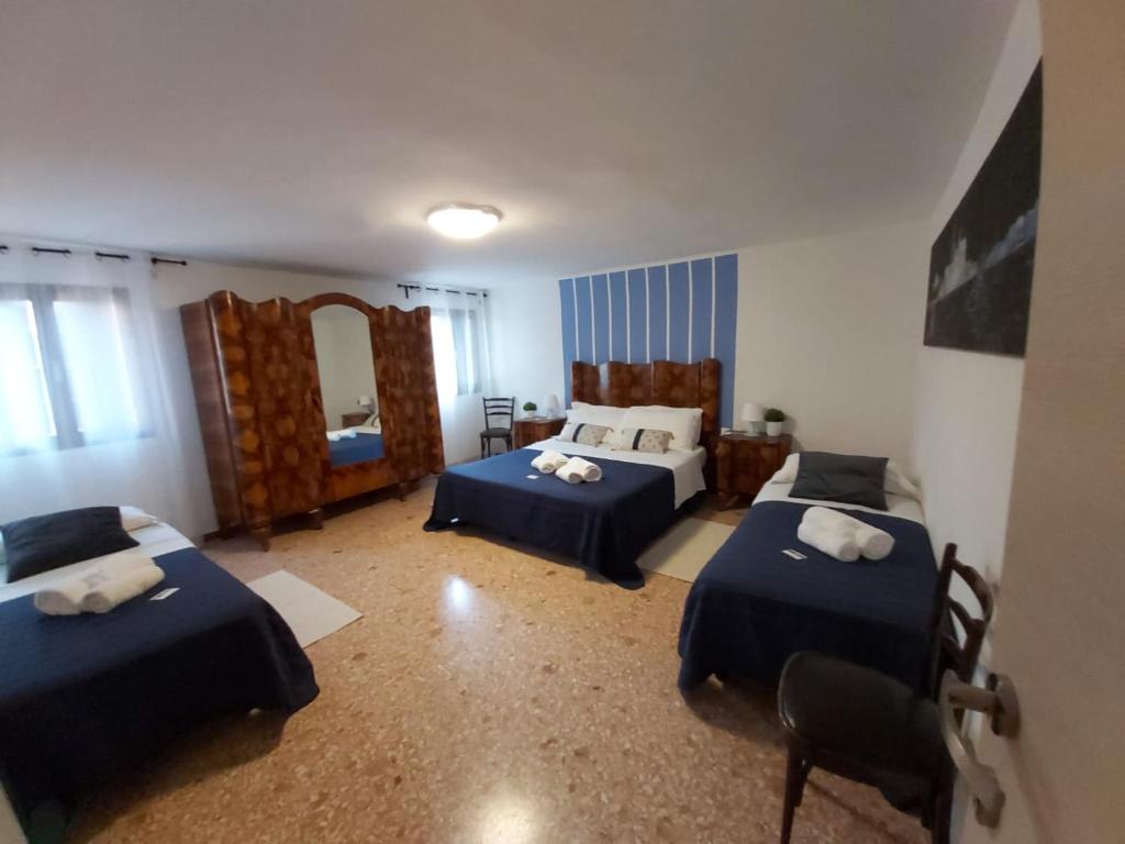 Апартаменты (Апартаменты с 3 спальнями), Veneziacentopercento Rooms & Apartments