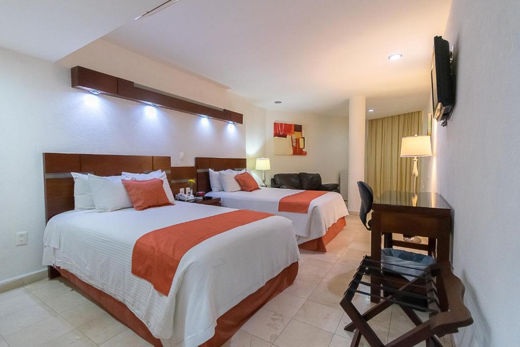 Двухместный (Стандартный двухместный номер с 1 кроватью - Для курящих) отеля Best Western Hotel Poza Rica, Поса-Рика-де-Идальго