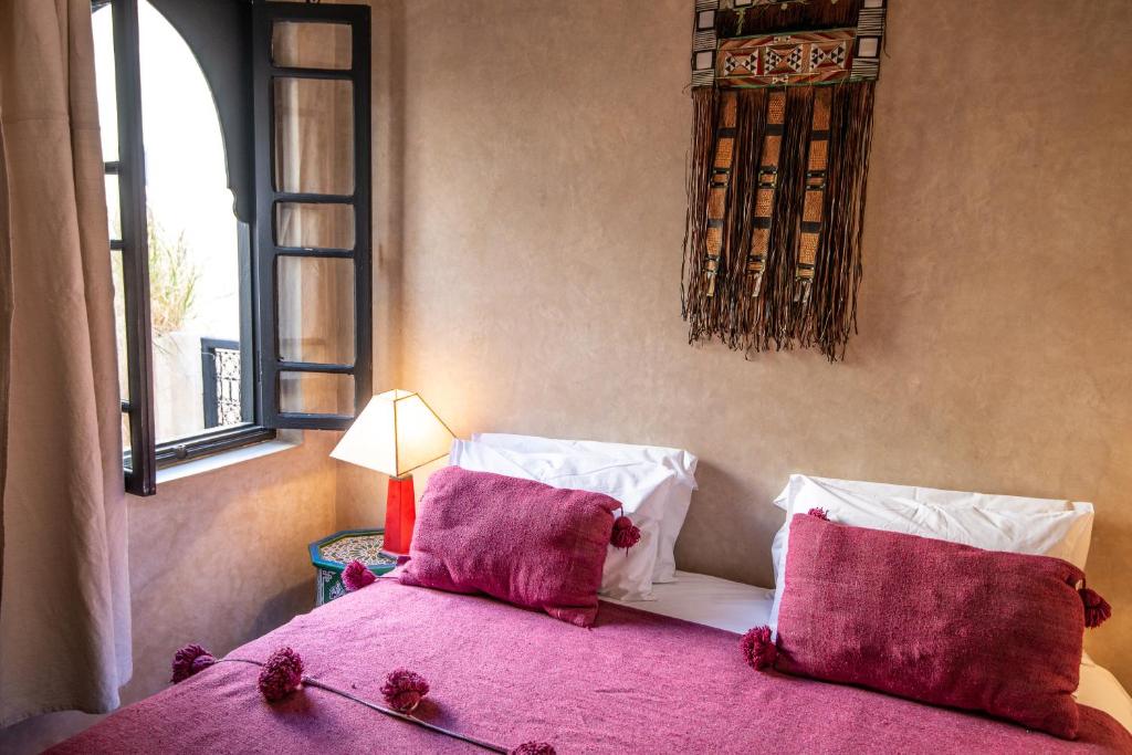 Двухместный (Улучшенный двухместный номер с 1 кроватью) отеля Riad Spa Sindibad, Марракеш