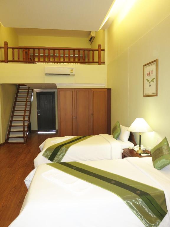 Семейный (Люкс с 2 отдельными кроватями (для 4 взрослых)) отеля Mae Pim, Районг
