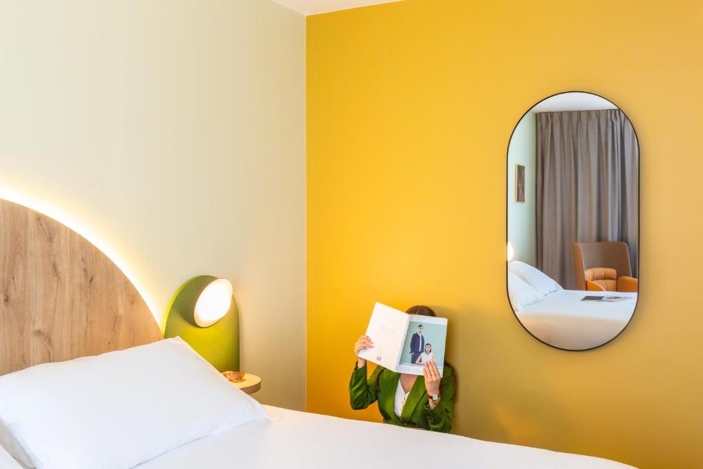 Двухместный (Улучшенный двухместный номер с 1 кроватью) отеля Best Western Hotel Arlux, Сент-Юбер