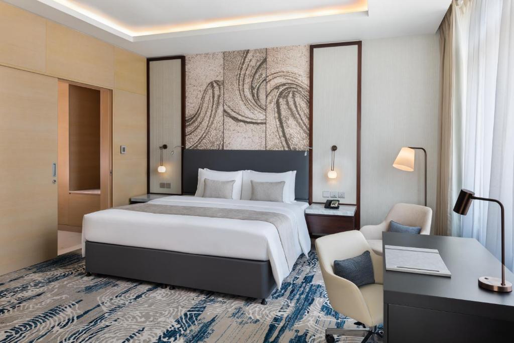 Двухместный (Номер с видом на город - Подходит для гостей с ограниченными физическими возможностями) отеля Wyndham Dubai Deira, Дубай