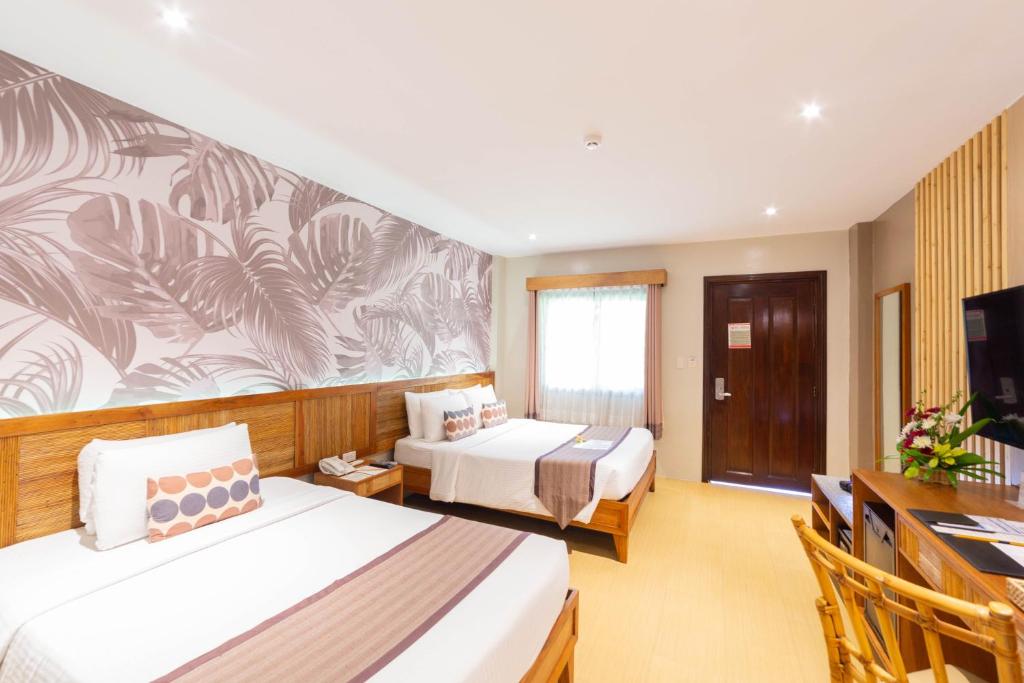 Двухместный (Двухместный номер с 1 кроватью или 2 отдельными кроватями) курортного отеля Bohol Beach Club, Панглао