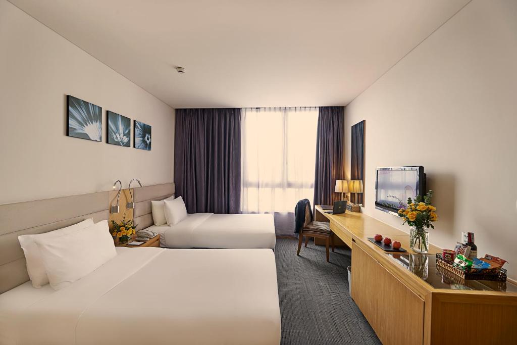 Двухместный (Двухместный номер «Премьер» с 1 кроватью или 2 отдельными кроватями) отеля Liberty Central Saigon Centre Hotel, Хошимин