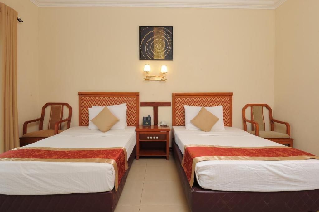 Двухместный (Двухместный номер Делюкс с 2 отдельными кроватями) отеля Heritage Hotel, Анурадхапура