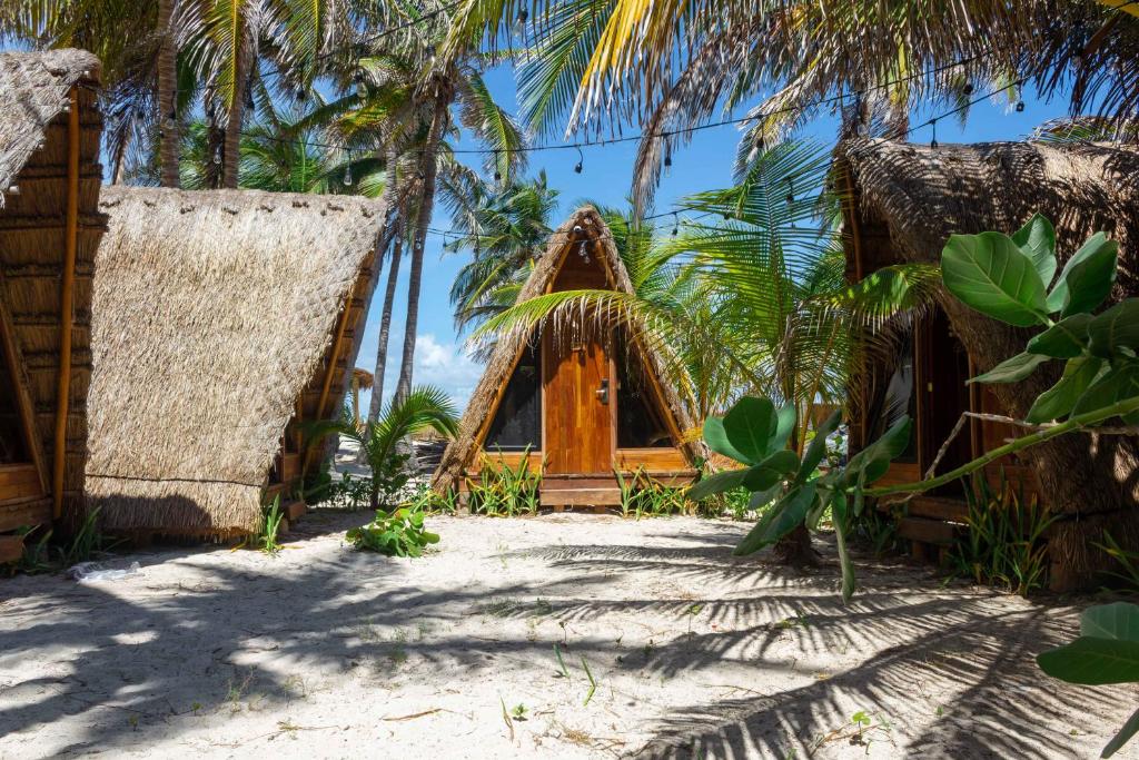 Номер (Шатер Teepee), Hostel Poc Na Isla Mujeres