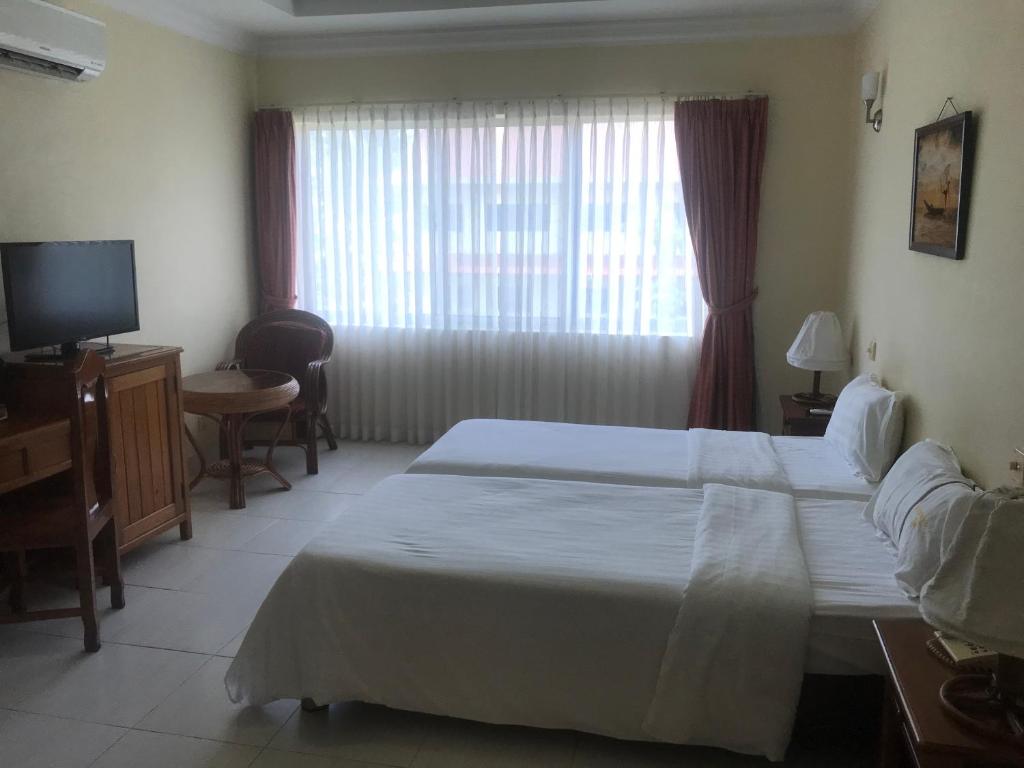 Двухместный (Стандартный двухместный номер с 2 отдельными кроватями) отеля Don Bosco Hotel School, Сиануквиль