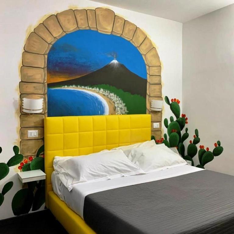 Двухместный (Двухместный номер с 1 кроватью и гостиной зоной) гостевого дома Etna Suite Group, Катания