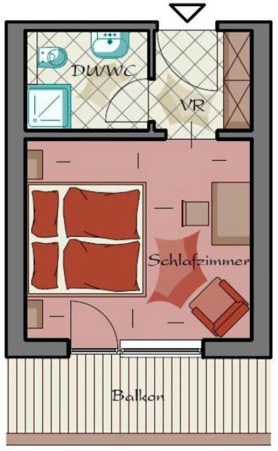 Двухместный (Двухместный номер с 1 кроватью) апарт-отеля Appartementhaus Sennhüttn, Майрхофен