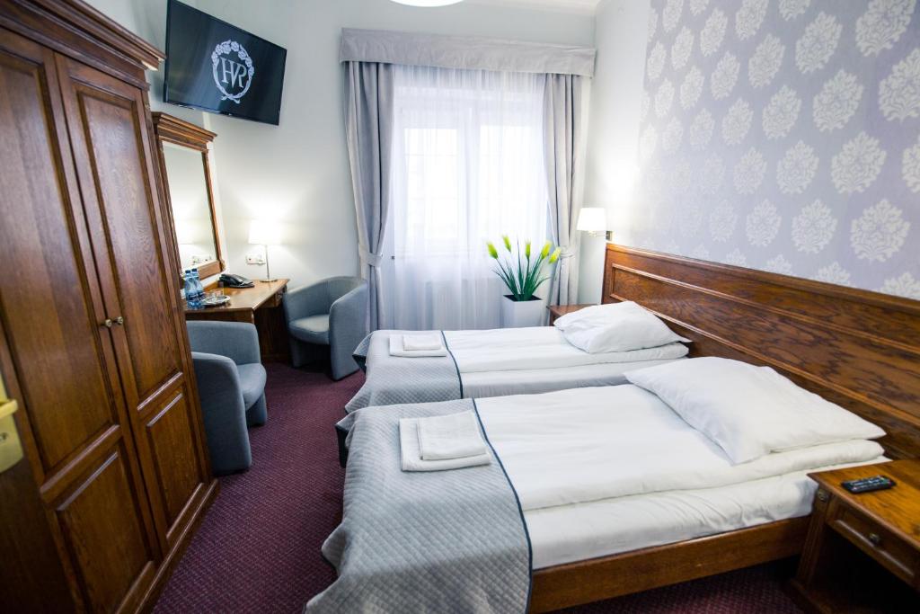 Двухместный (Двухместный номер с 2 отдельными кроватями) отеля Villa Riviera Hotel near the city centre, Жешув