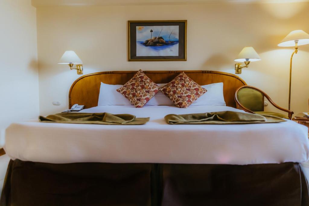 Двухместный (Двухместный номер с 1 кроватью или 2 отдельными кроватями, вид на город) отеля Basma Hotel Aswan, Асуан