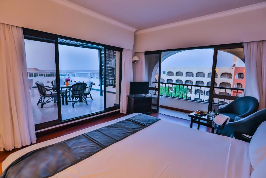 Двухместный (Улучшенный двухместный номер Делюкс с 1 кроватью или 2 отдельными кроватями) отеля Basma Hotel Aswan, Асуан