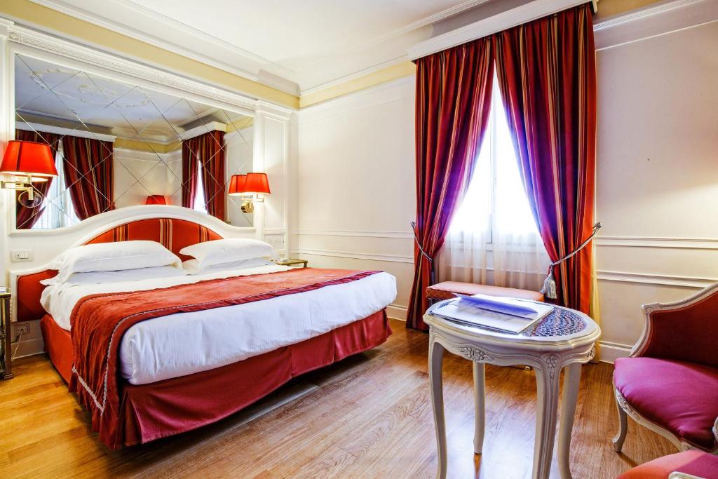 Двухместный (Двухместный номер Делюкс с 1 кроватью или 2 отдельными кроватями) отеля Grand Hotel Des Bains, Риччоне