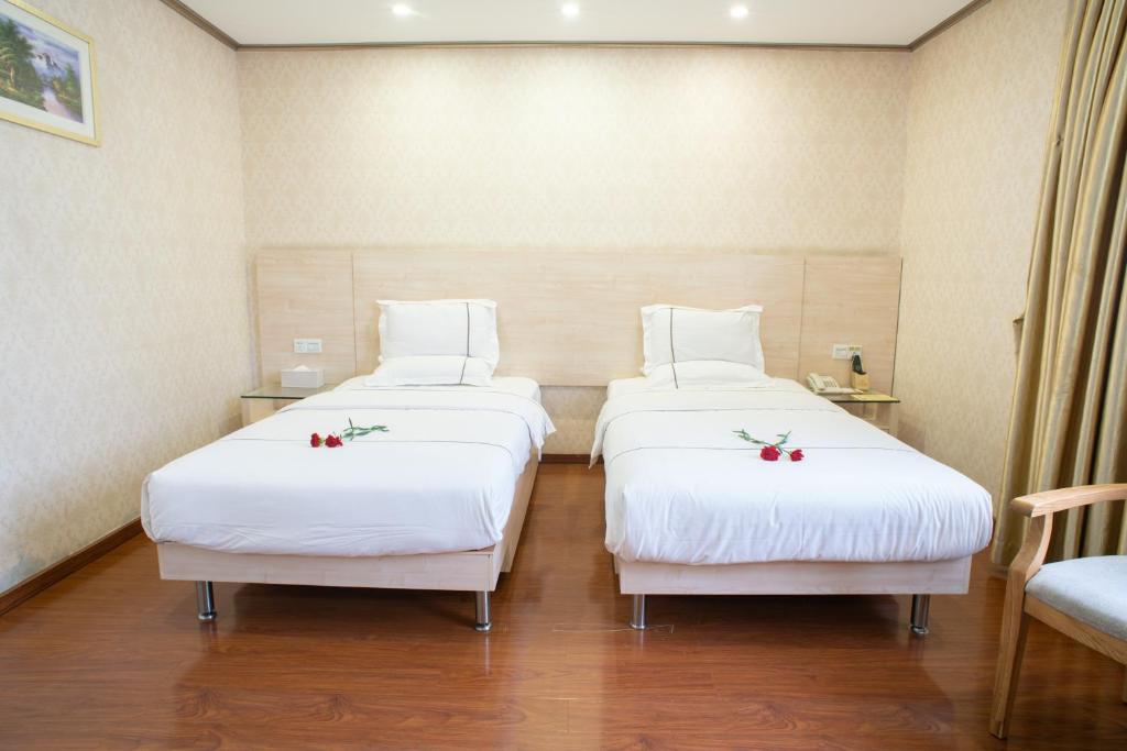 Студио (Апартаменты с 2 отдельными кроватями) отеля Guangzhou Xin Yue Xin Hotel, Гуанчжоу