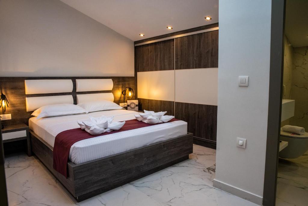 Двухместный (Двухместный номер в мансарде с 1 кроватью — Без балкона) отеля Lagaria Palace, Афитос