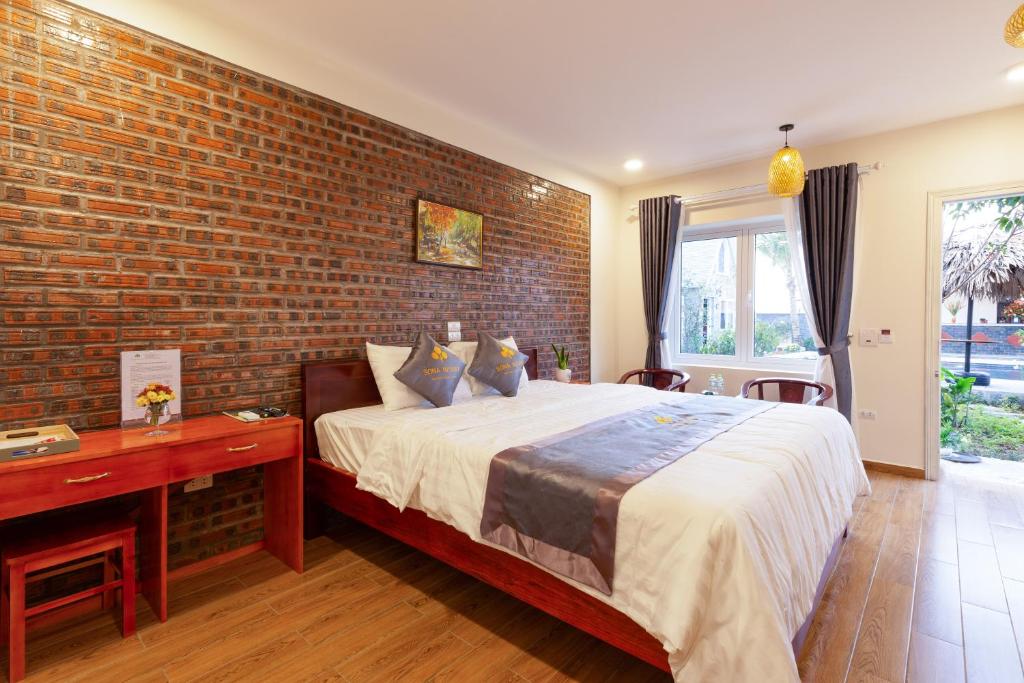 Двухместный (Двухместный номер с 1 кроватью, вид на сад) курортного отеля SoNa Resort, Ниньбинь