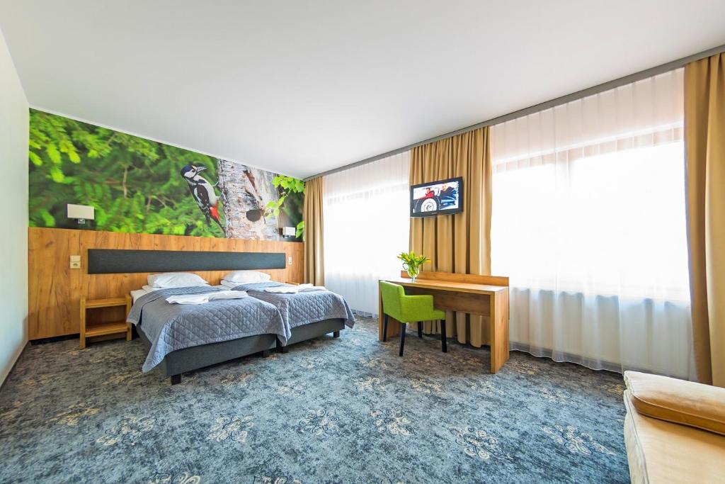 Двухместный (Двухместный номер с 1 кроватью или 2 отдельными кроватями) курортного отеля Góral Spa&Wellness, Щирк