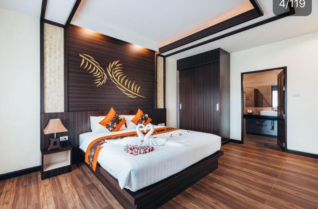 Номер (Стандартное бунгало с кроватью размера «king-size») курортного отеля Palm Kiri Aonang Resort, Краби